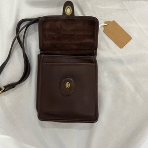 Vintage coach crossbody bag